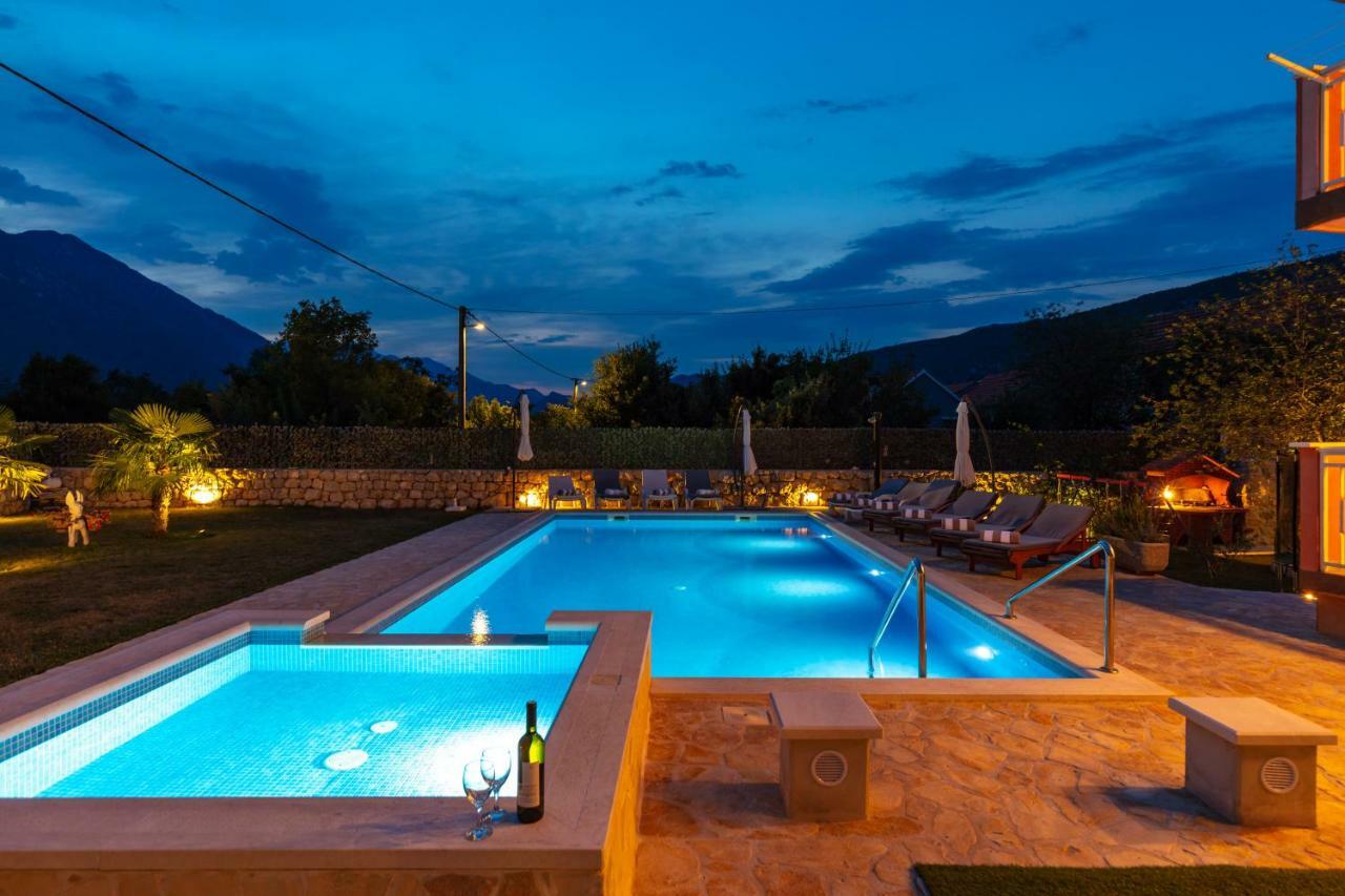 Luxury Villa Poquito Zagvozd Exterior photo