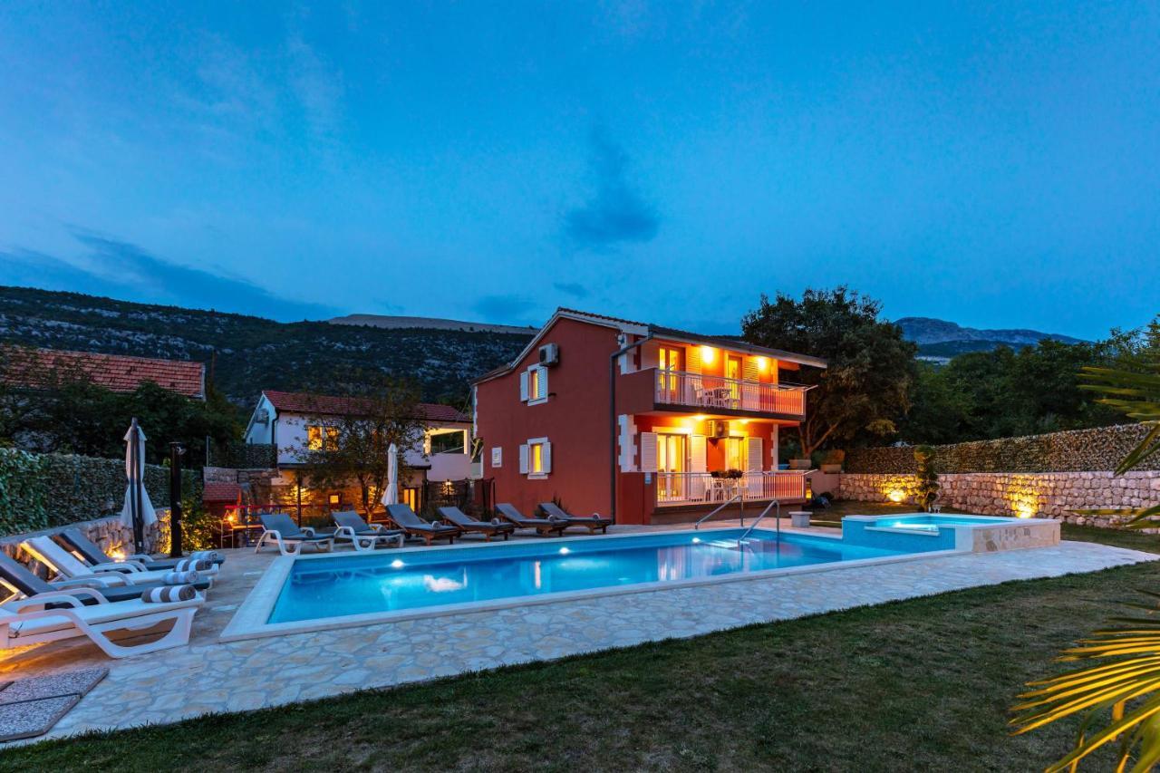 Luxury Villa Poquito Zagvozd Exterior photo